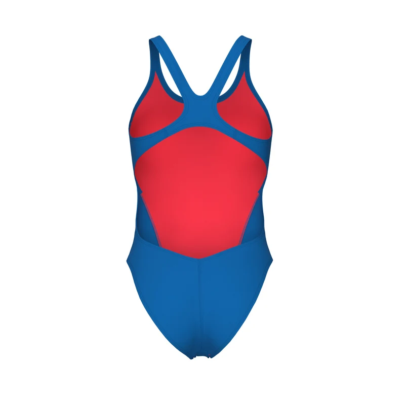 Arena Damen Badeanzug Swim Tech Solid Blue River