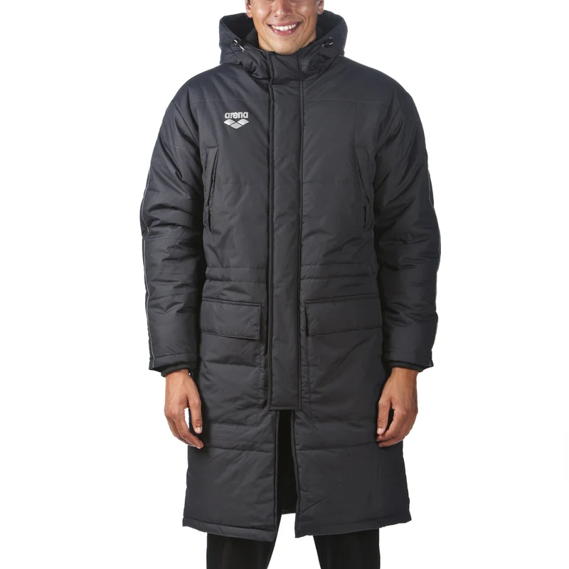 Arena Unisex Teamline Parka Asphalt