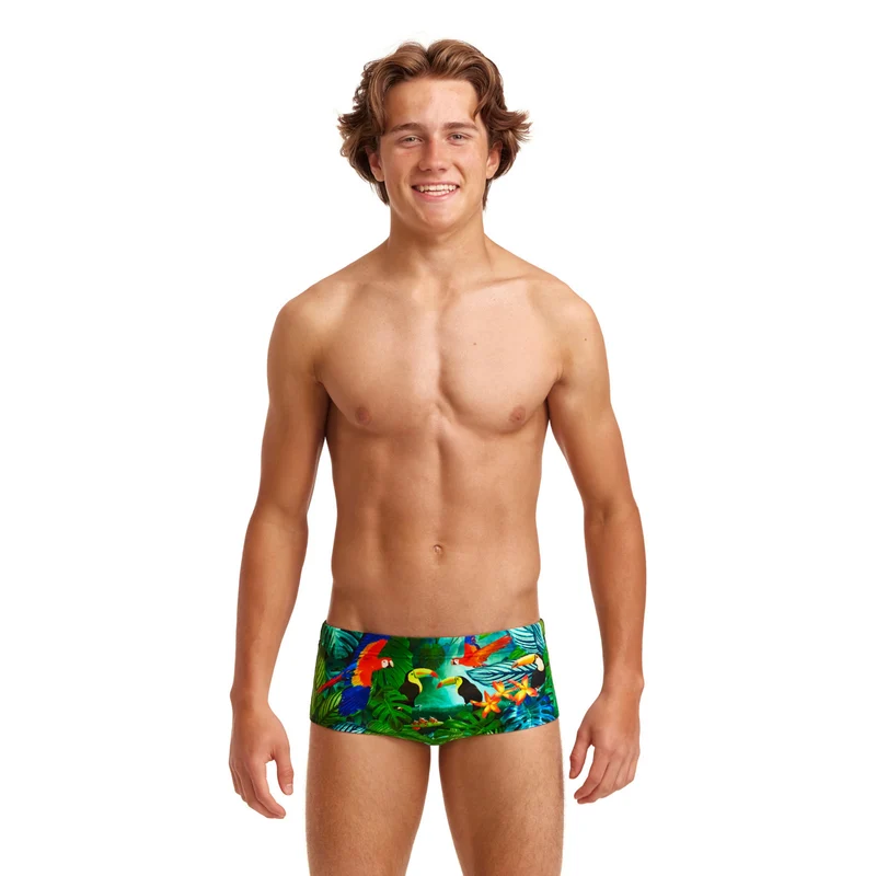 Funky Trunks Boys Sidewinder Trunk Lost Forest