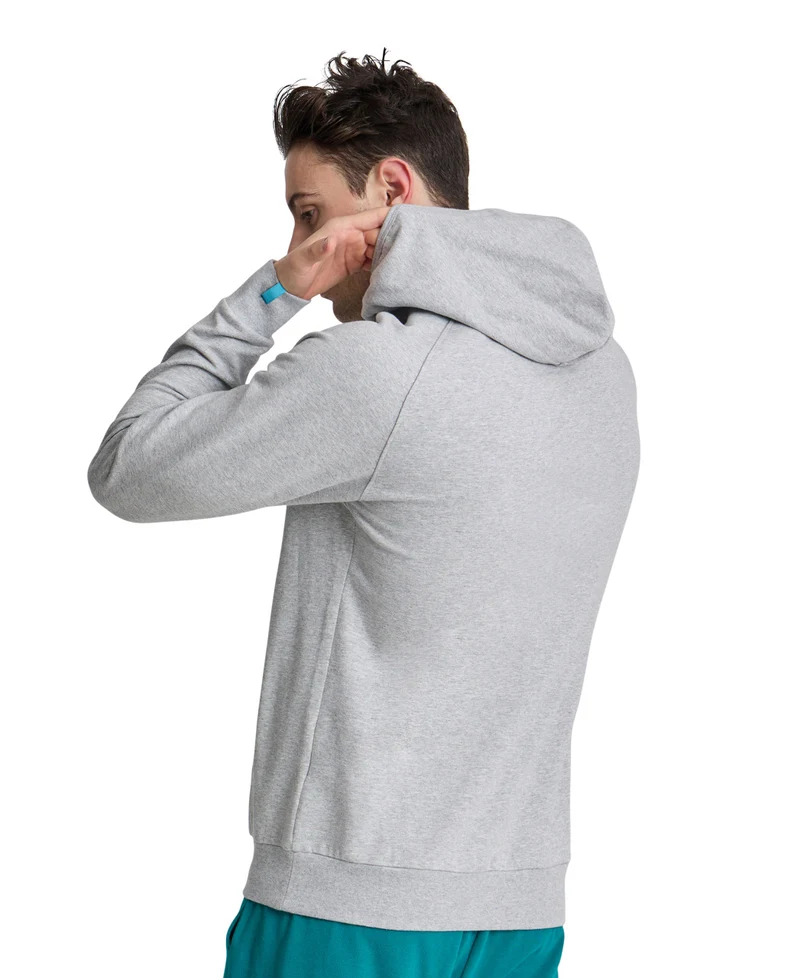 Arena Unisex PLANET WATER Kapuzenpullover Medium Grey Heather