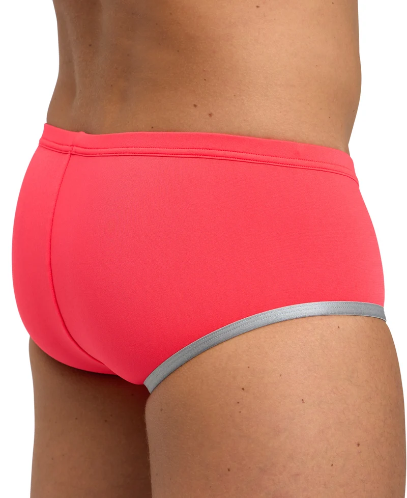 Arena Herren ONE 12 cm Brief Biglogo Fluo Red-Silver