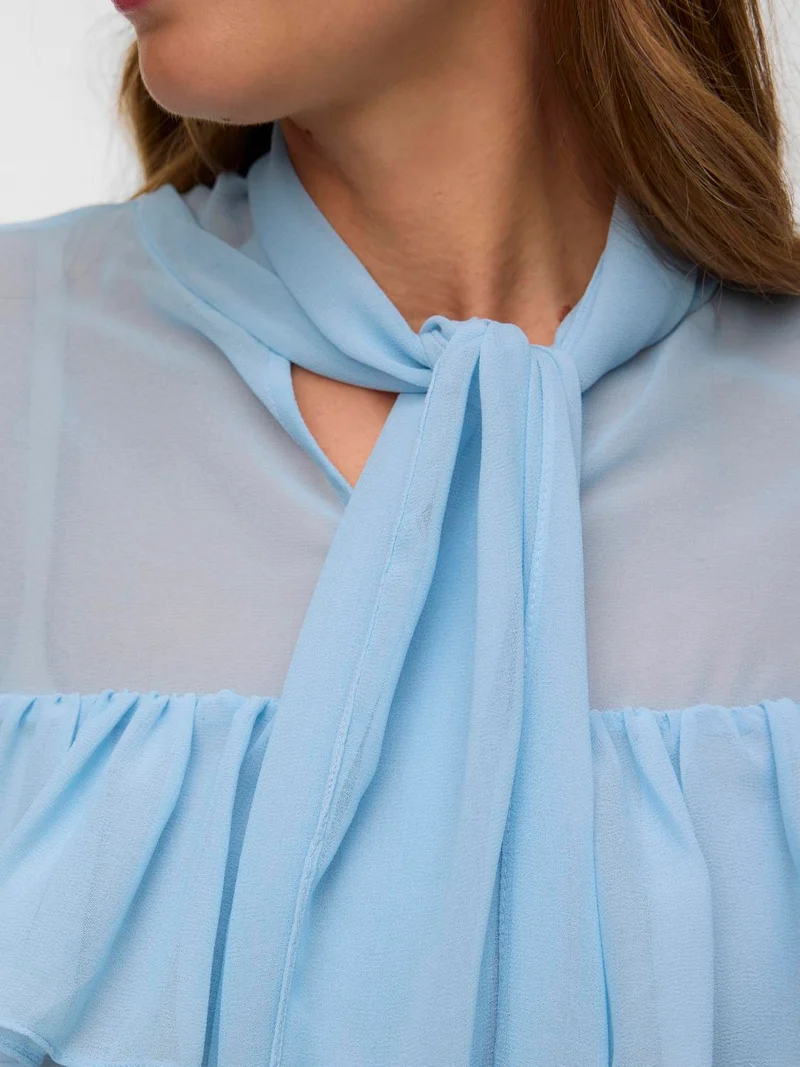 VMLUNA LS RUFFLE TOP