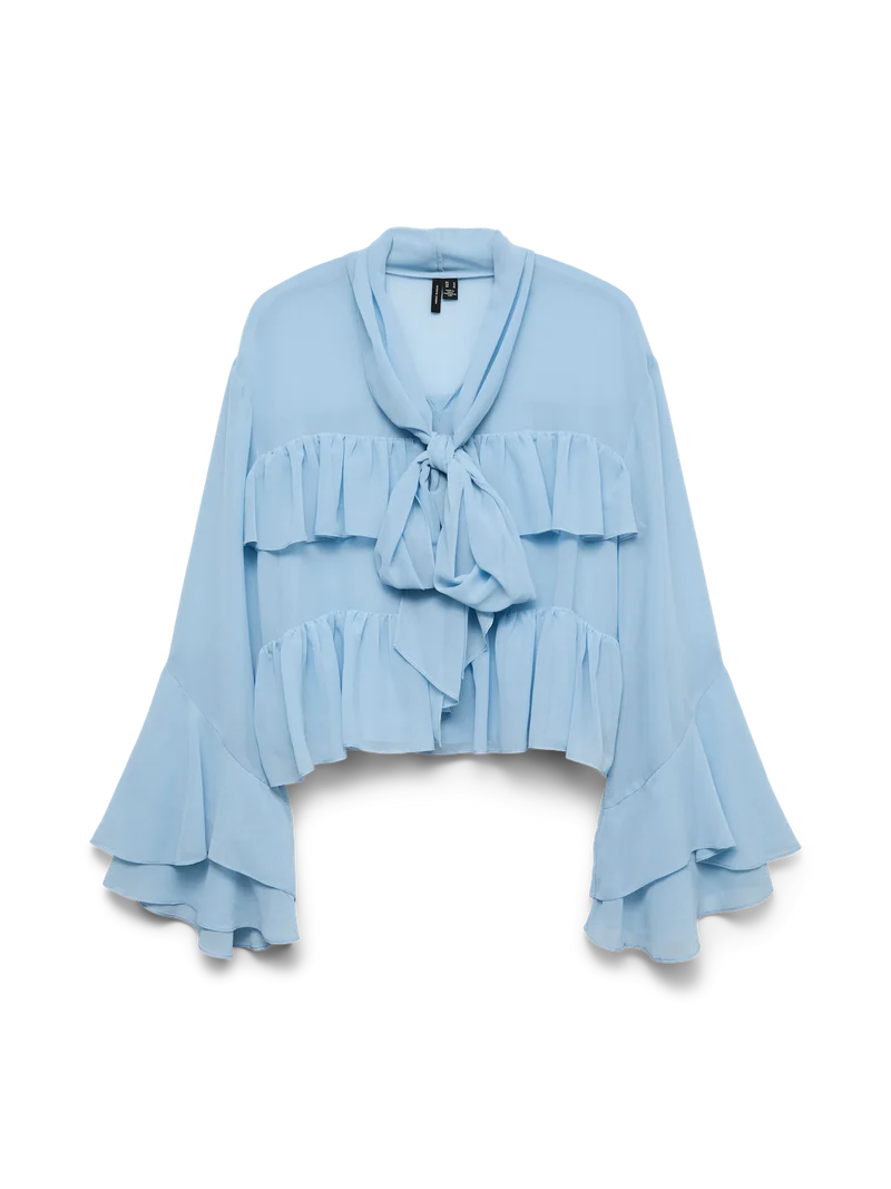VMLUNA LS RUFFLE TOP