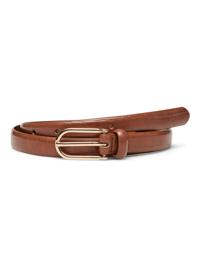 VMBECCA COATED BELT CROCO