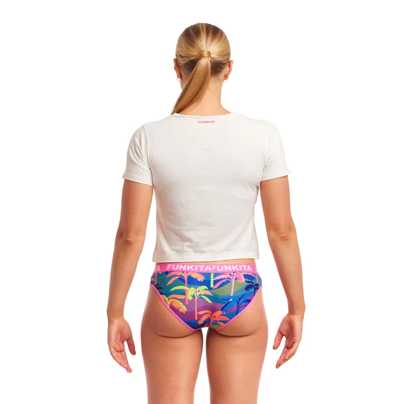 Funkita Damen Underwear Brief Palm A Lot