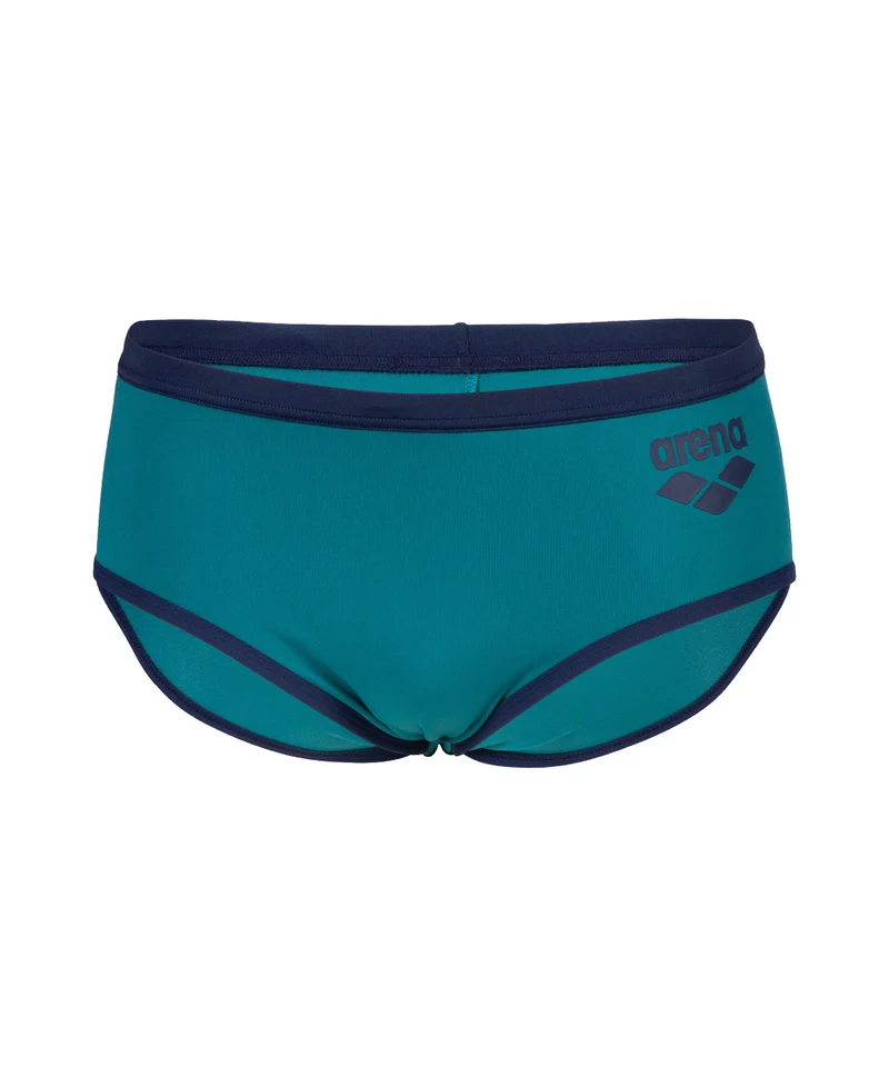 Arena Herren ONE 12 cm Brief Biglogo Green Lake-Navy