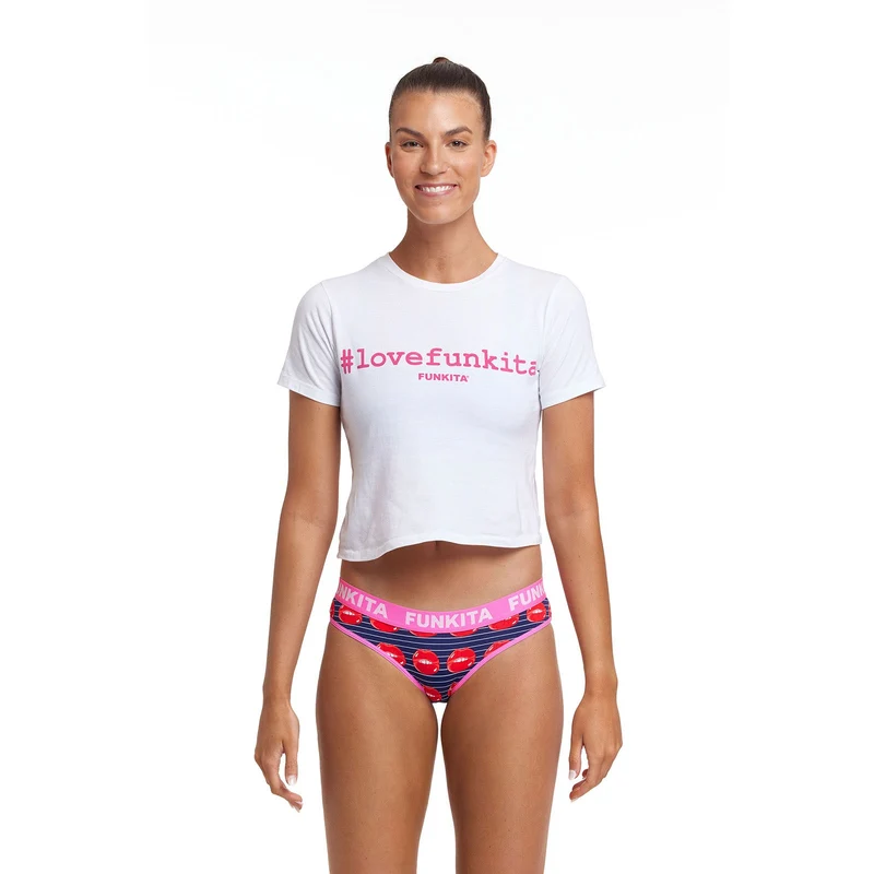 Funkita Damen Underwear Brief Lip Service