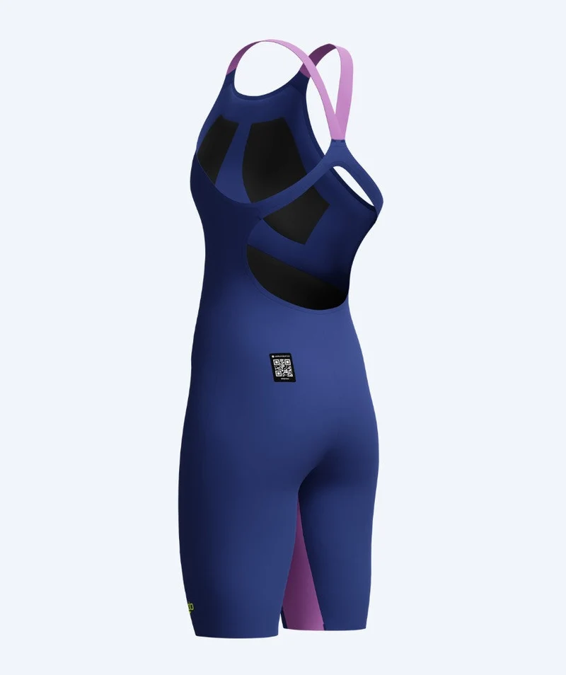 Speedo Wettkampf Badeanzug für Damen - LZR Pure Valor 2.0 - Lila/Hellrosa