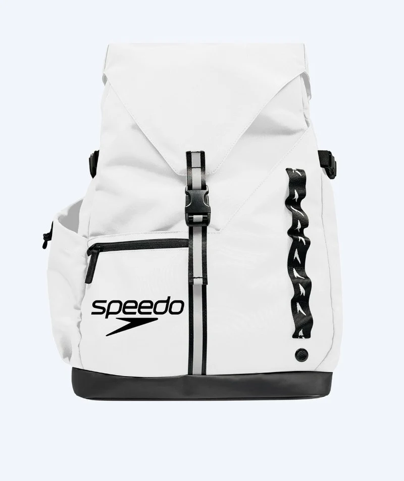 Speedo Schwimmrucksack - Pro Bag 45L - Weiß/Schwarz