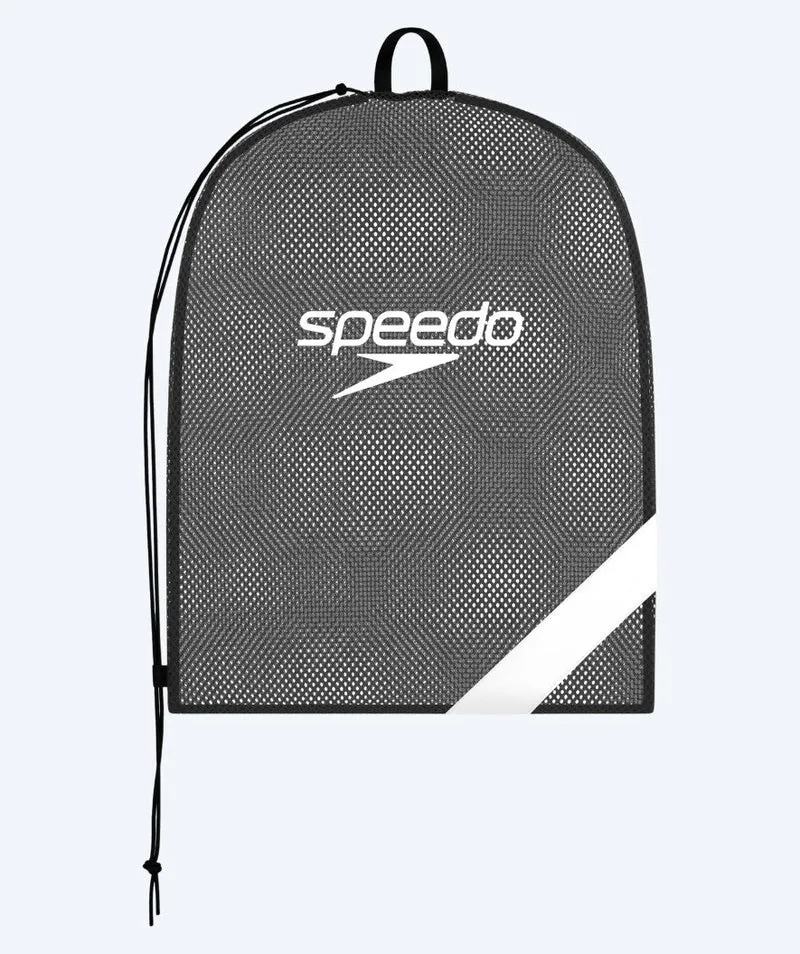 Speedo Netzbeutel zum Schwimmen - Team Mesh Bag XL - Schwarz