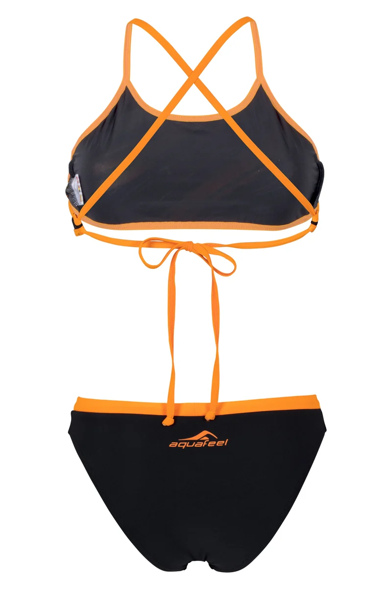Aquafeel Damen Bikini Mini-Crossback Colour Waves