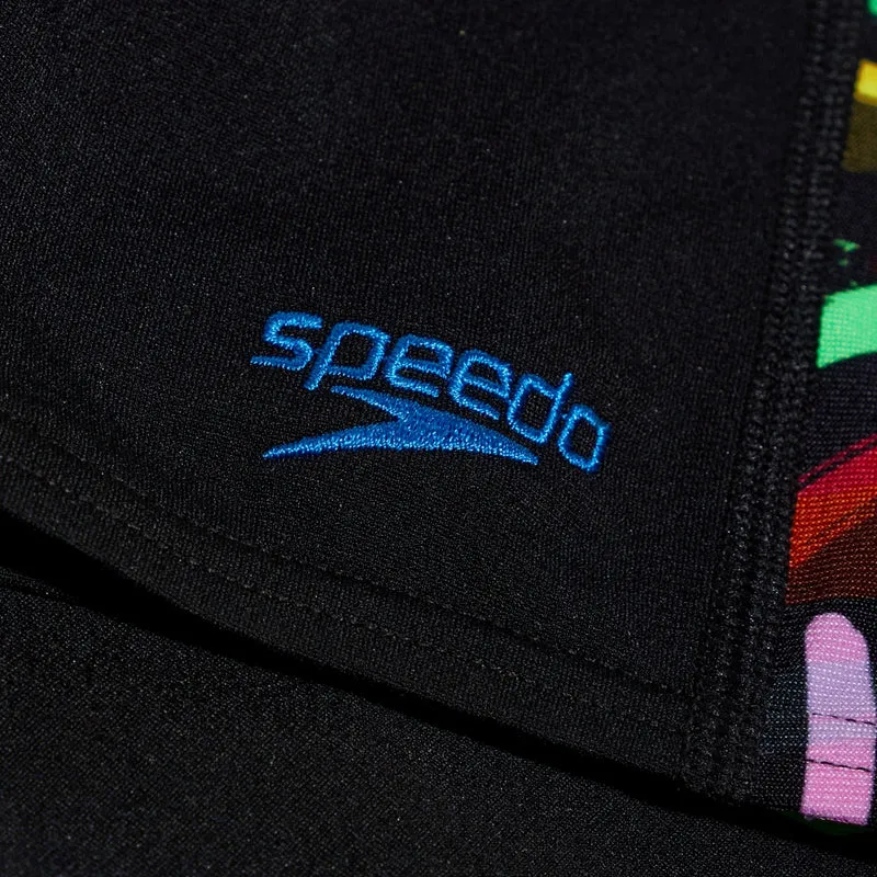 Speedo Boys Jammer colour Panel schwarz-multicolor