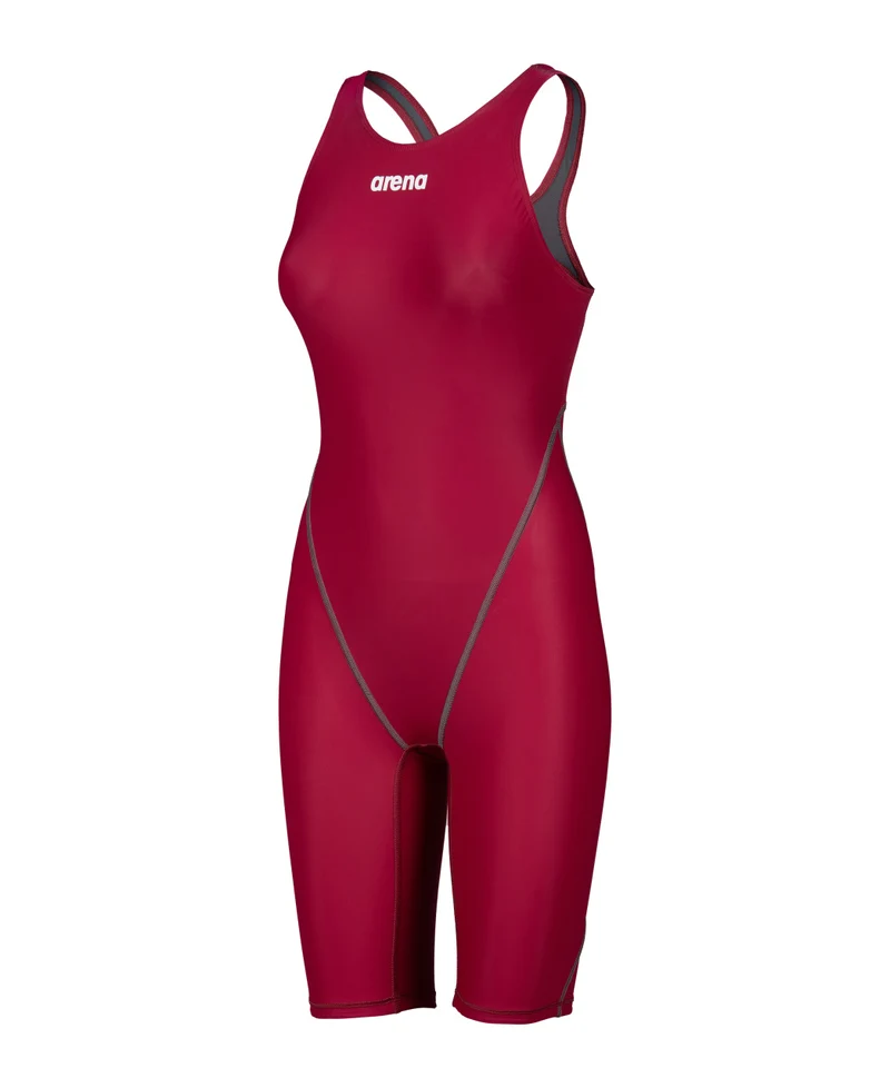 Arena Damen Wettkampf Schwimmanzug Powerskin ST Next OB deep red