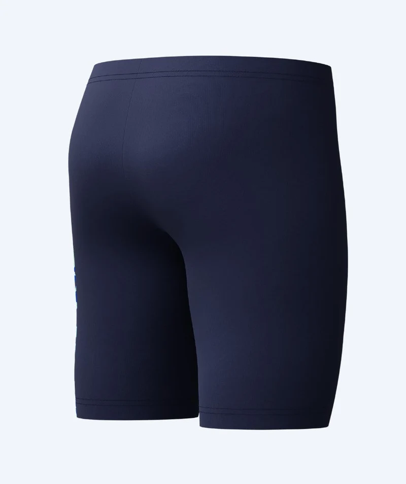 Speedo lange Badehose für Jungen - Hyperboom Splice - Dunkelblau/Grün