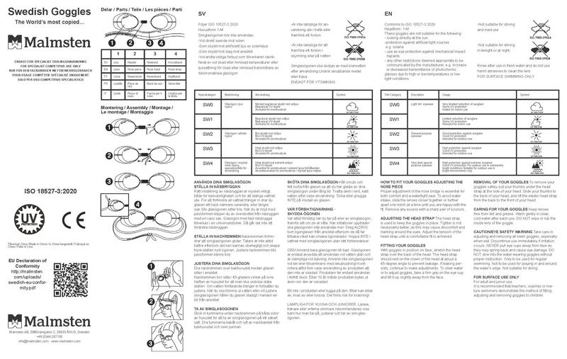 Malmsten Schwedenbrille verspiegelt