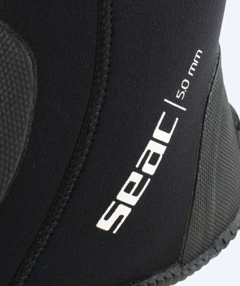 SEAC Neopren Füsslinge für Erwachsene - Regular - Schwarz