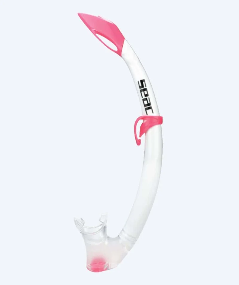 SEAC Combo Schnorchelset für Kinder (ab 3 Jahre) - Bella - Rosa/Weiß