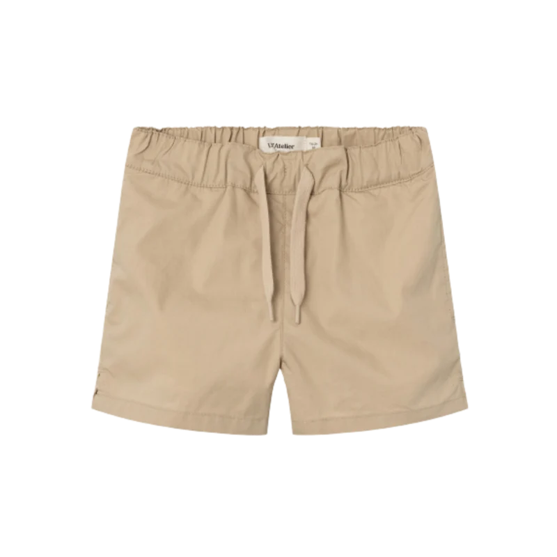 Lil' Atelier Loose Swim Shorts - Fandy - White Paper