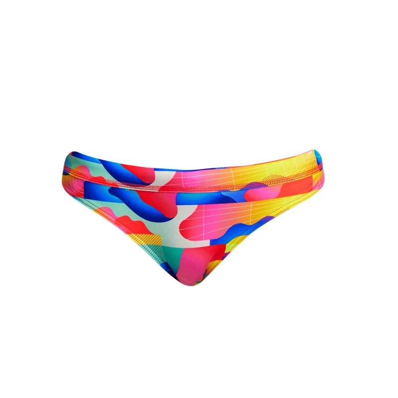 Funkita Damen Bikini Slip Sports Brief Radar Range