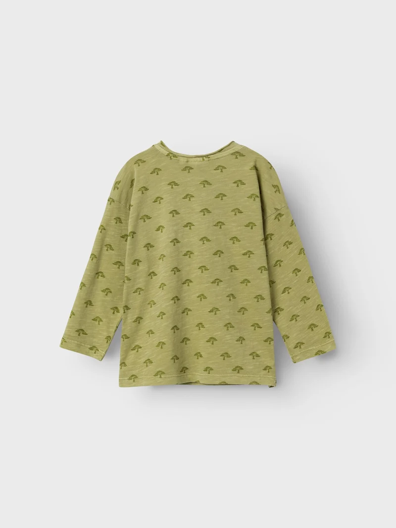 Lil' Atelier Langarmshirt – Salbei