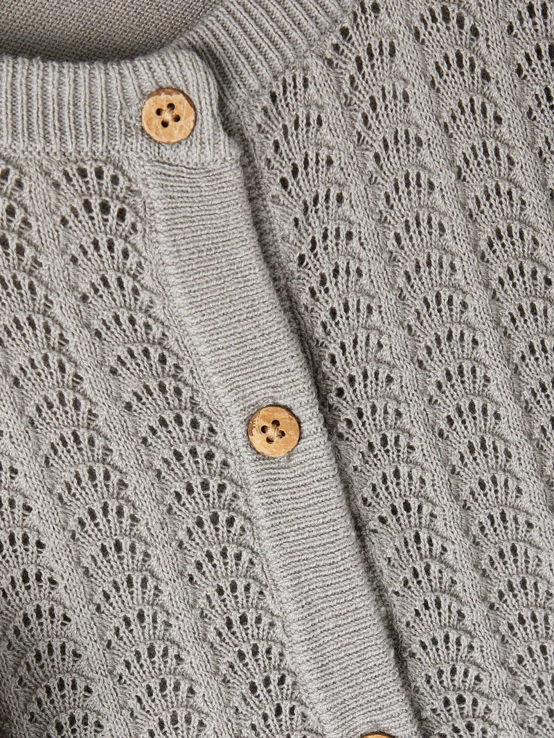 Lil' Atelier Strickjacke - Flara - Regenwetter