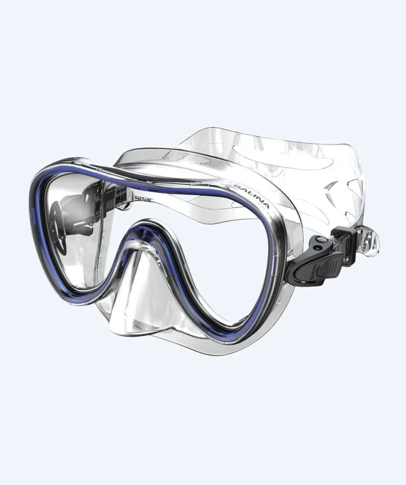 SEAC Tauchmaske für Erwachsene - Salina Silicone - Dunkelblau
