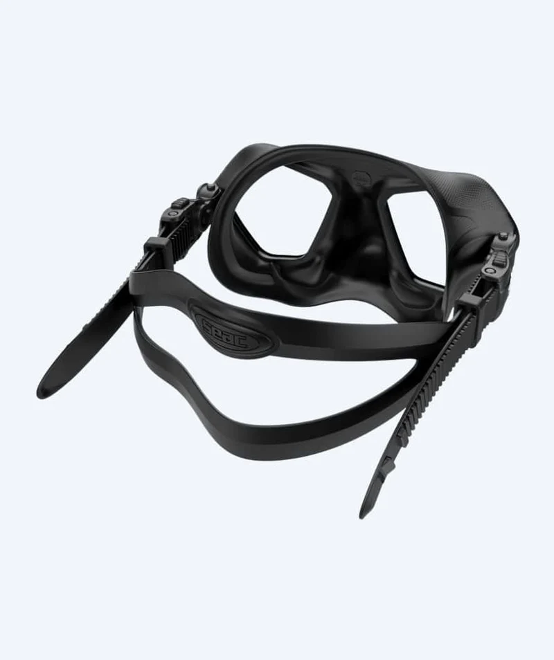 SEAC Tauchmaske für Erwachsene - Wild - Schwarz