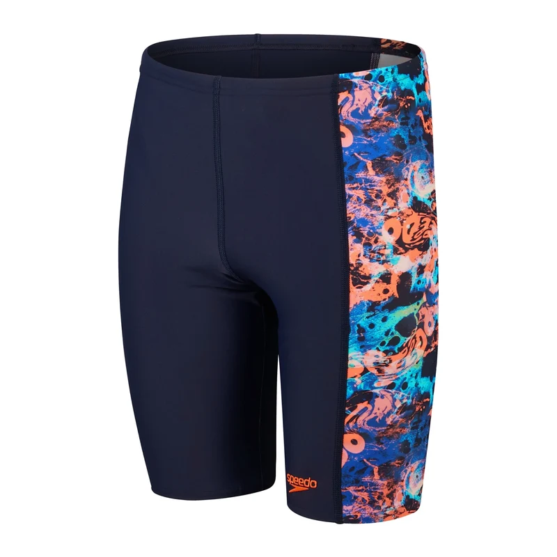 Speedo Boys Jammer Panel Alover navy-orange