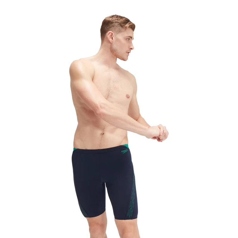 Speedo Herren Jammer Hyperboom Splice navy-grün