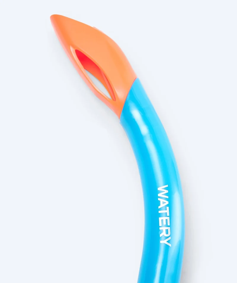 Watery Combo Schnorchelset für Kinder - Triton Semi-dry - Hellblau