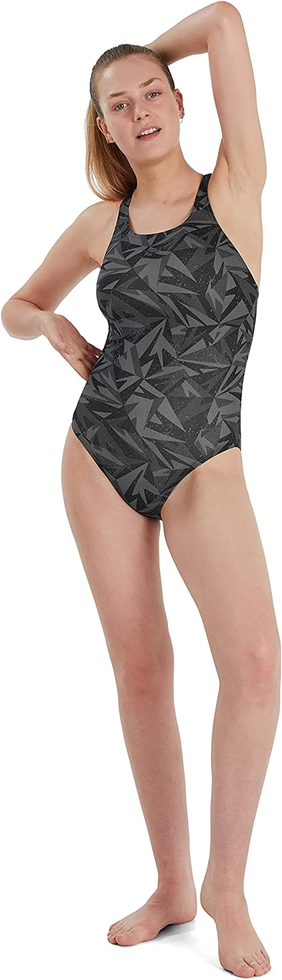 Speedo Damen Schwimmanzug Hyperboom Allover Medalist