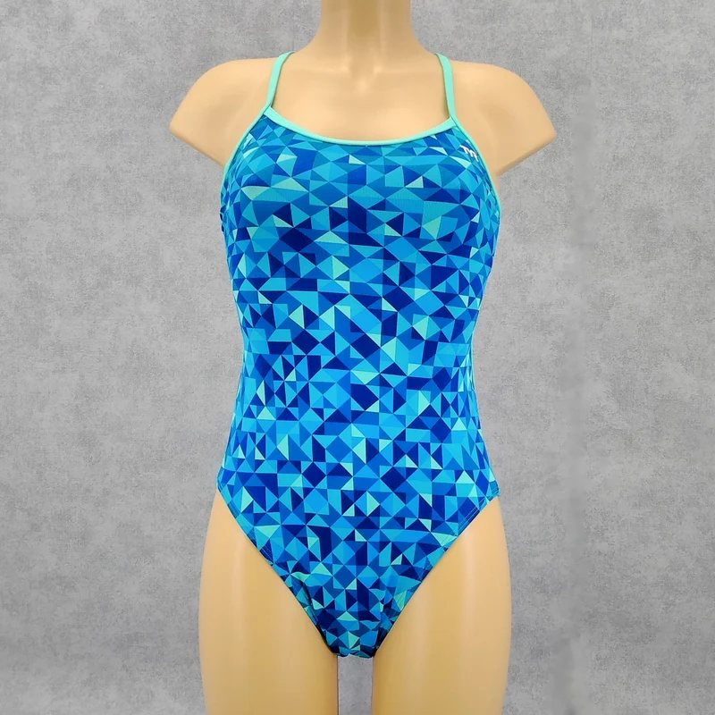 TYR Damen Schwimmanzug Optic Crosscutfit Tieback