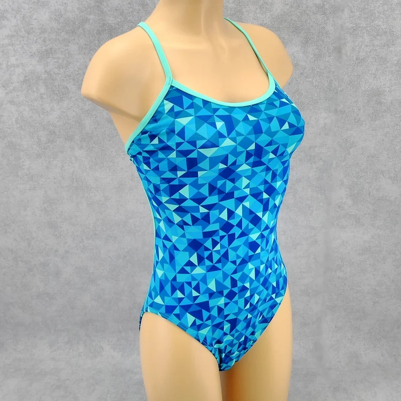 TYR Damen Schwimmanzug Optic Crosscutfit Tieback