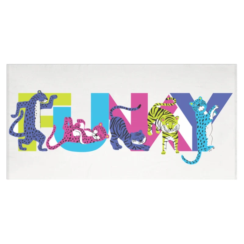Funky Duschtuch Kitty Cat