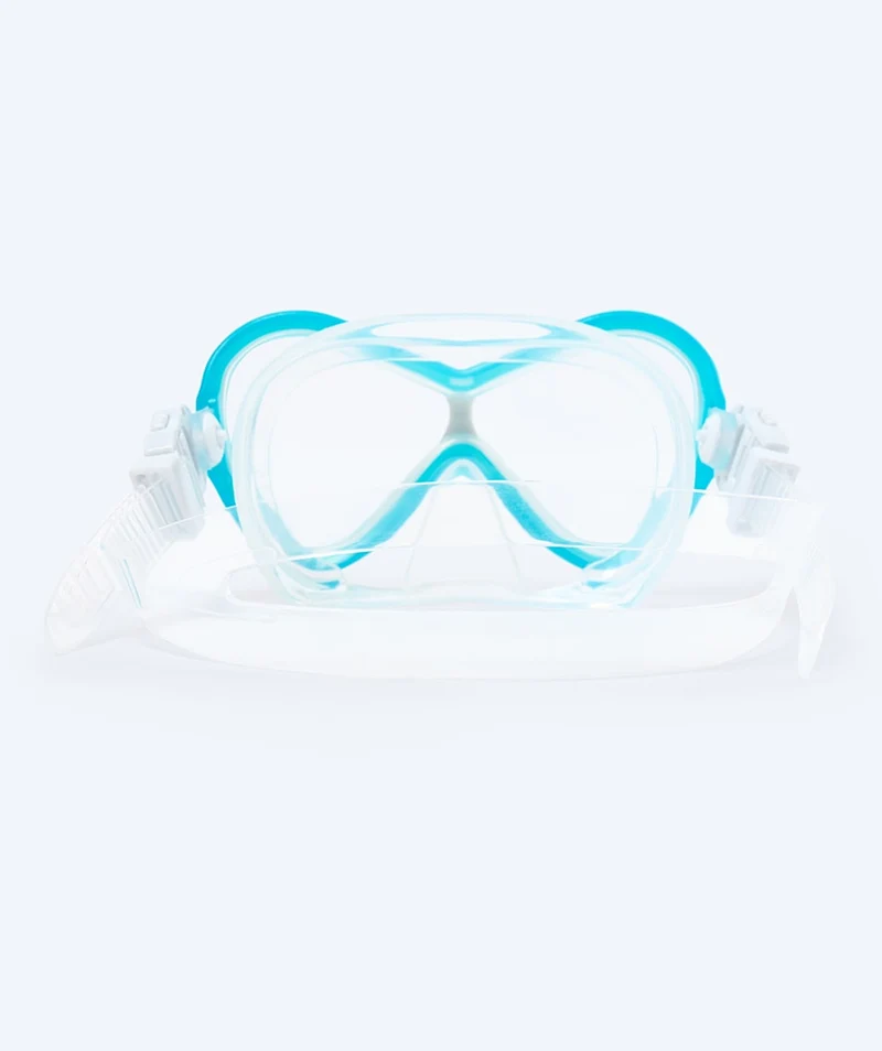 Watery Schnorchelset für Kinder - Delphina/Triton - Hellblau