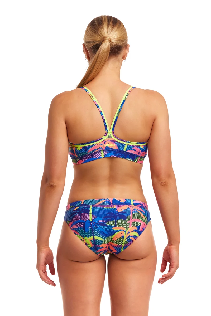 Funkita Damen Bikini Slip Sports Brief Palm A Lot