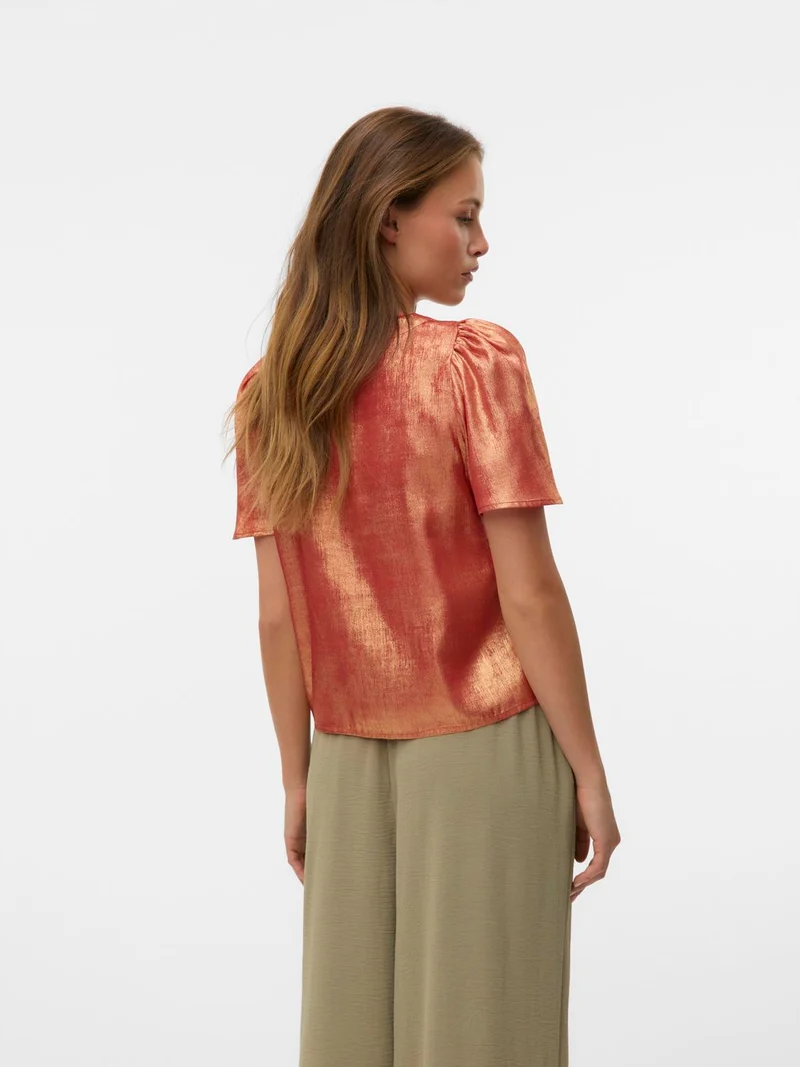 VMAMALIA SS V-NECK TOP