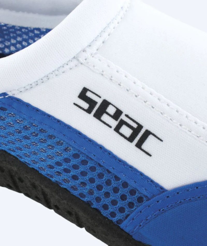 SEAC Schwimmschuhe für Erwachsene - Reef - Weiß/Blau