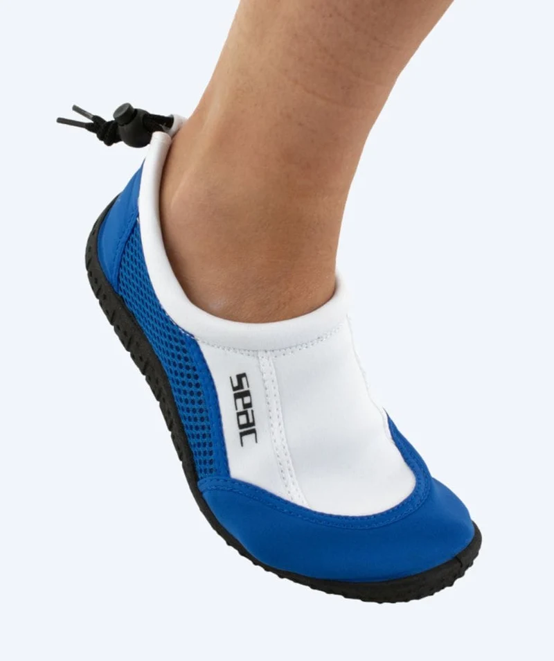 SEAC Schwimmschuhe für Erwachsene - Reef - Weiß/Blau