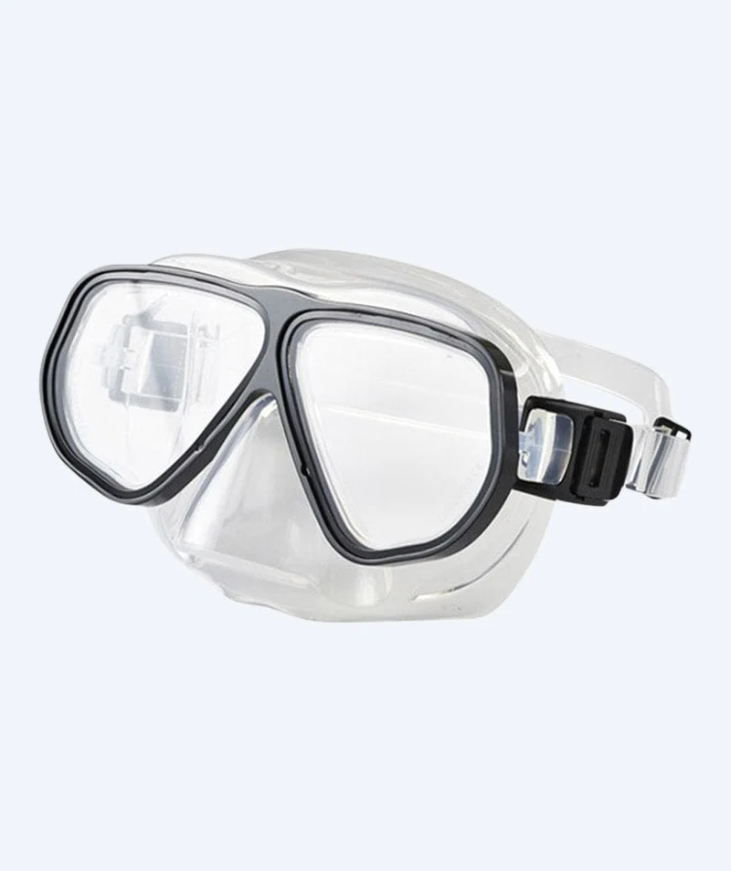 Primotec Tauchmaske mit Sehstärke - M100 Vista (+1.0 – +4.0) - Schwarz