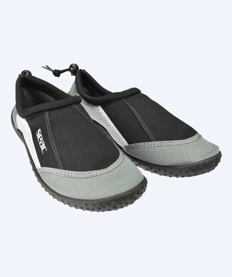 SEAC Schwimmschuhe für Erwachsene - Reef - Schwarz/Grau