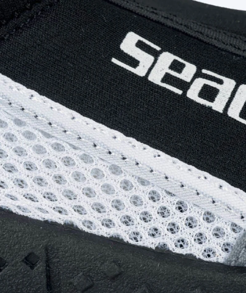 SEAC Schwimmschuhe für Erwachsene - Reef - Schwarz/Grau