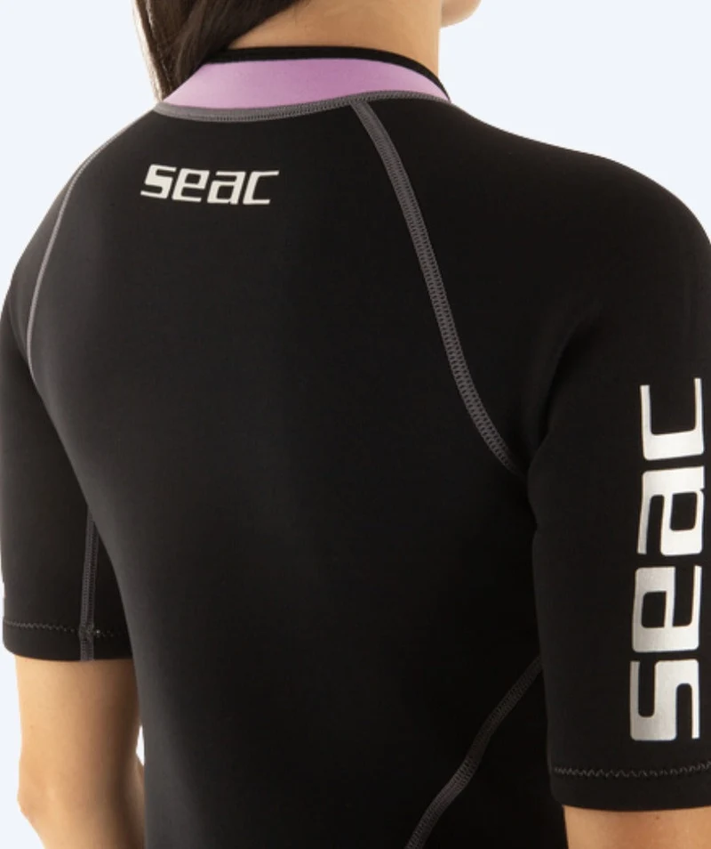 SEAC Neoprenanzug für Damen - Trendy (2,5mm) - Schwarz/Lila