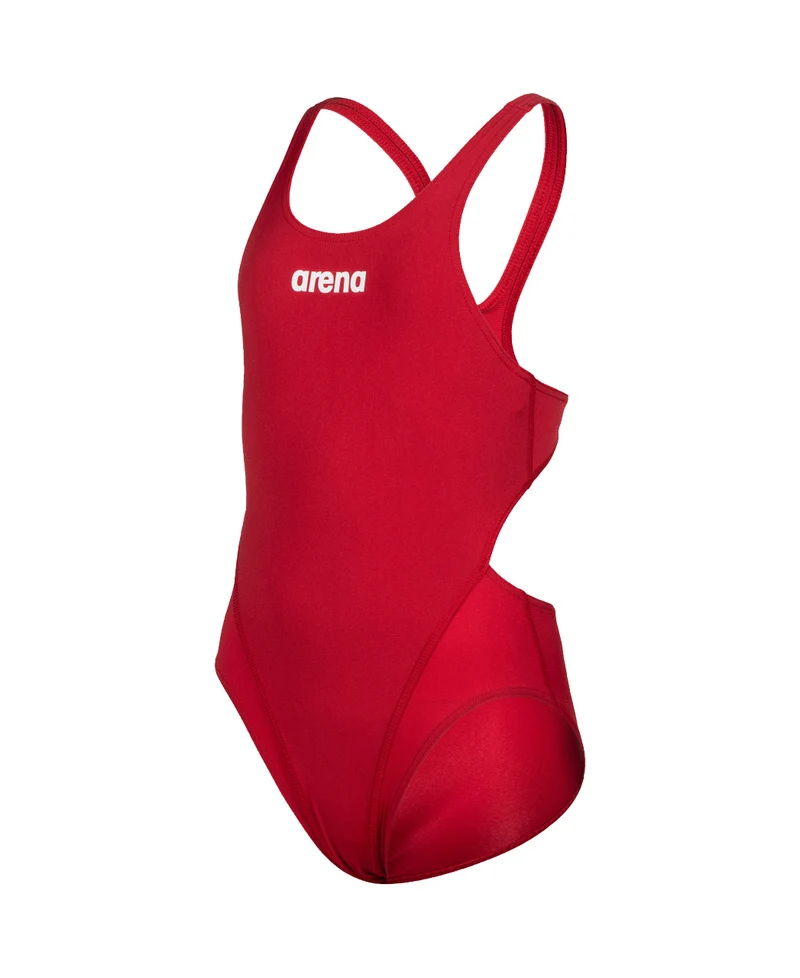 Arena Team Mädchen Badeanzug Swim Tech Solid