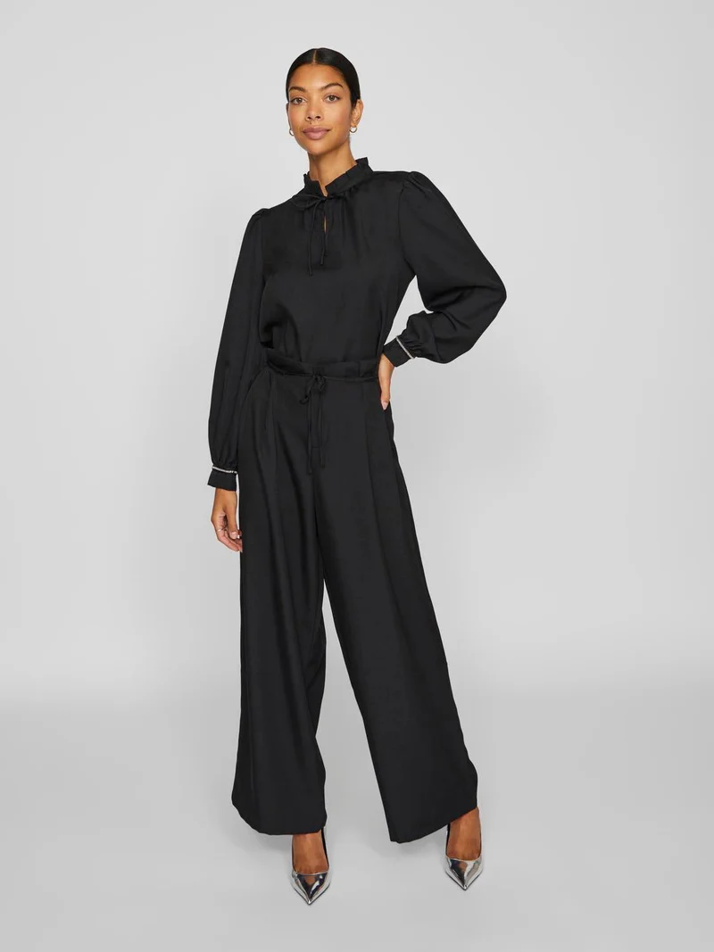 VISULE L/S TIE DETAIL TOP