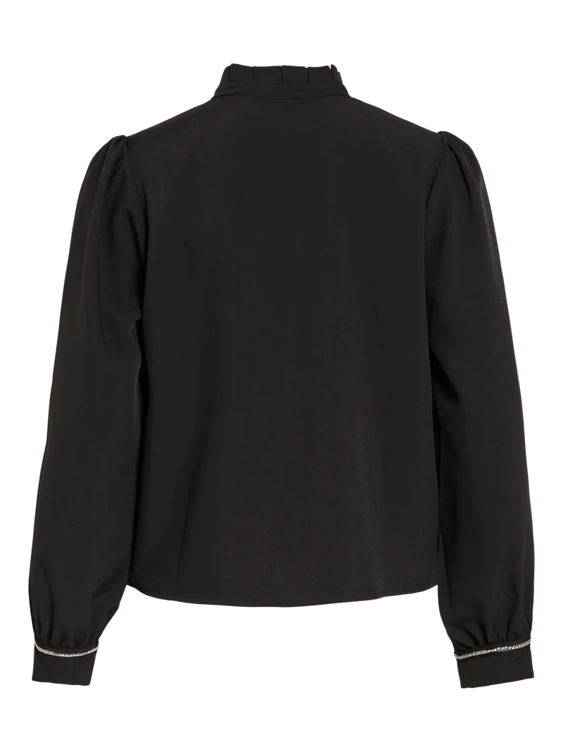 VISULE L/S TIE DETAIL TOP
