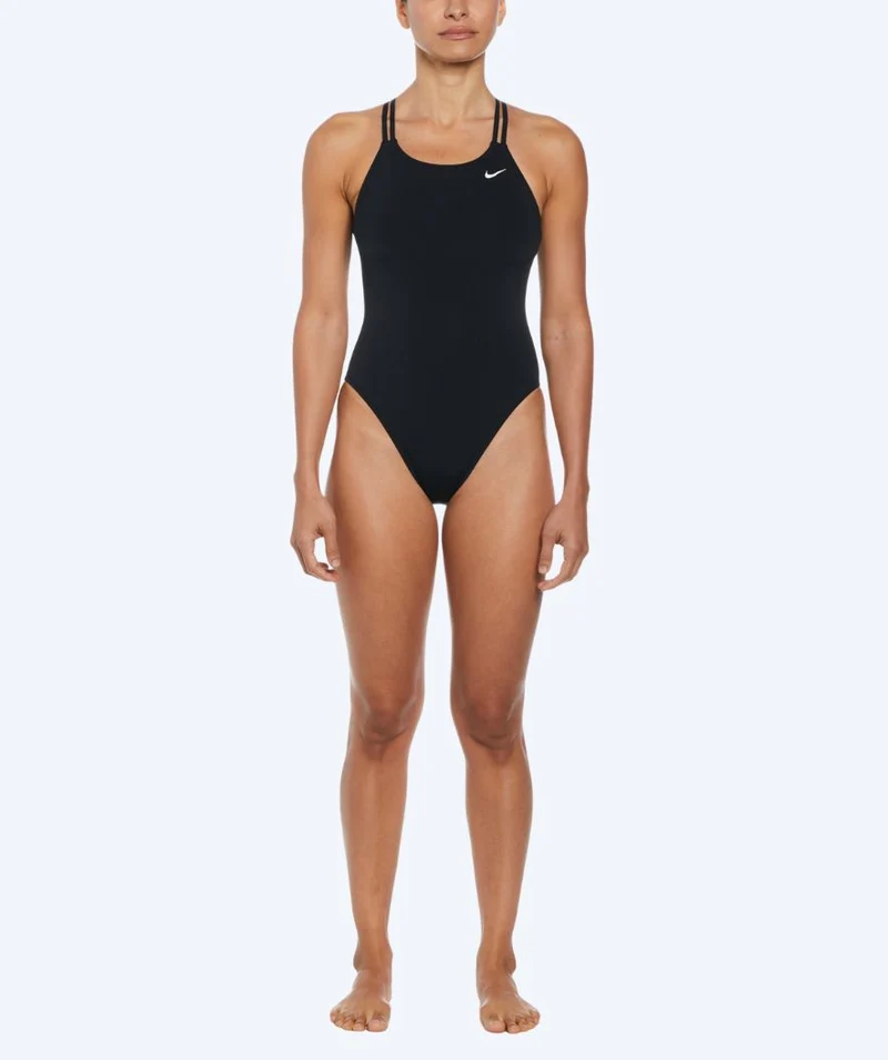 Nike Badeanzug für Damen - Hydrastrong Spiderback - Schwarz