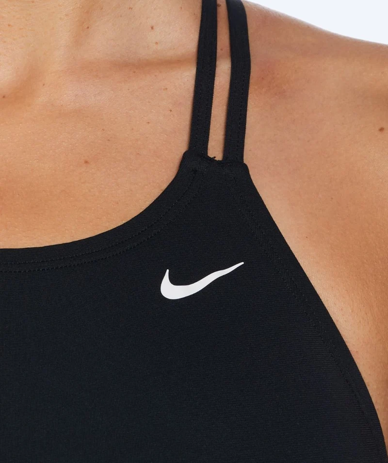 Nike Badeanzug für Damen - Hydrastrong Spiderback - Schwarz
