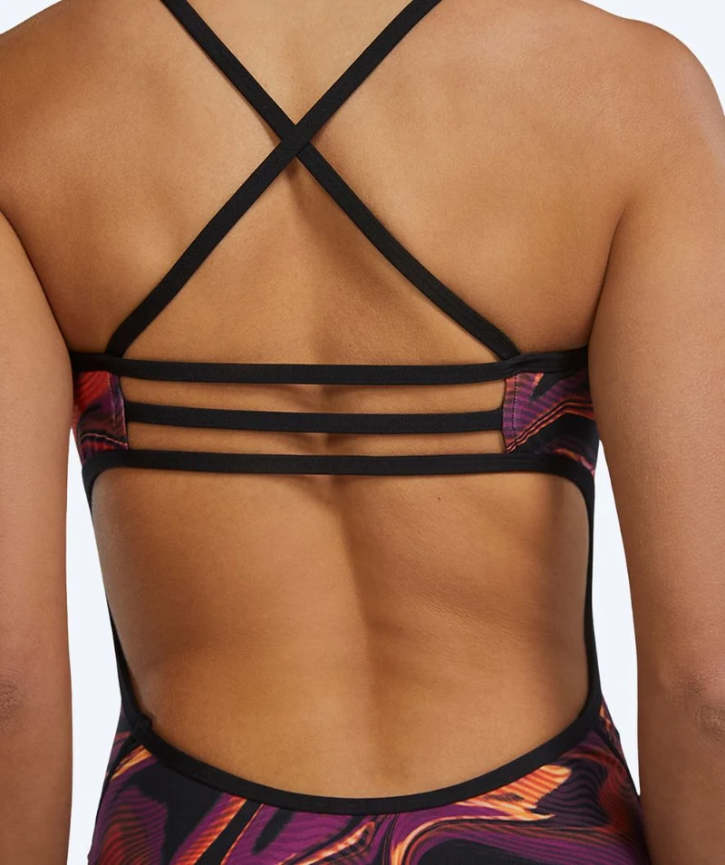 TYR Badeanzug für Damen - Durafast Elite Trinityfit - Schwarz/Gold