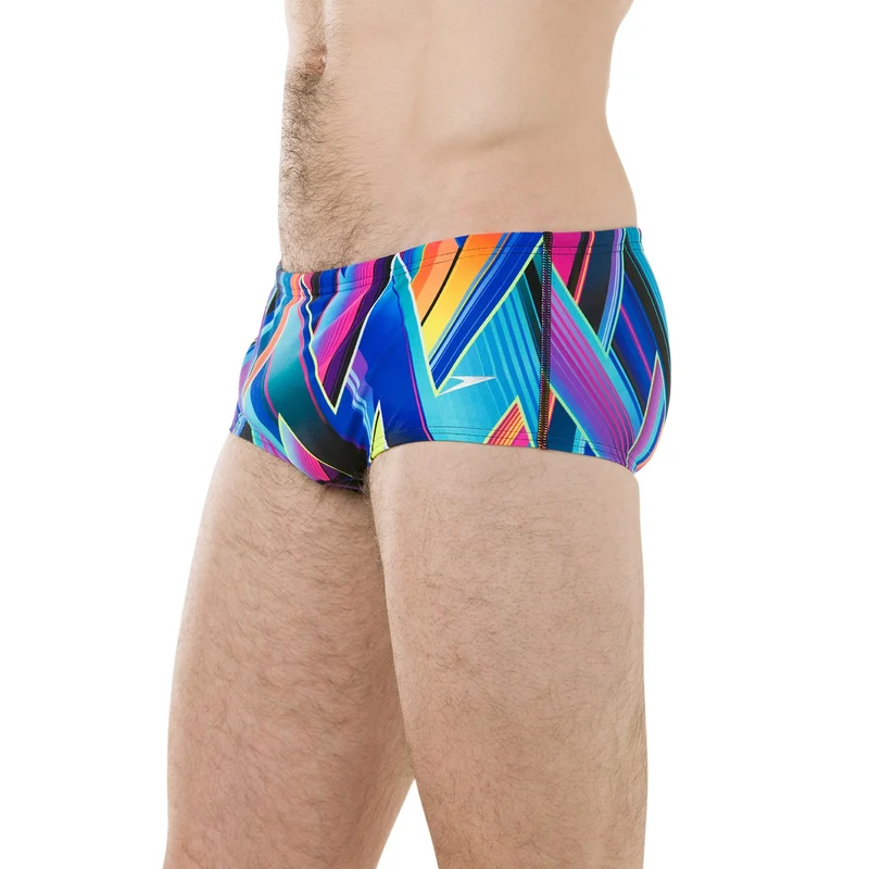 Speedo Herren Trunk Flip Turns blue 14 cm Brief